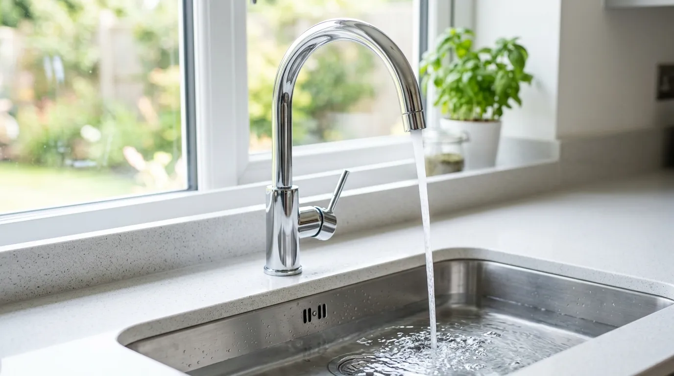 Local Plumbing Master Pros same day plumber fixing a faucet in Devon, KS